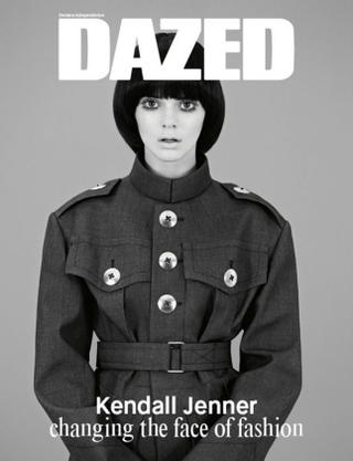 Illustration for article titled Kendall Jenner Channels '60s Space Queens on New Dazed Cover